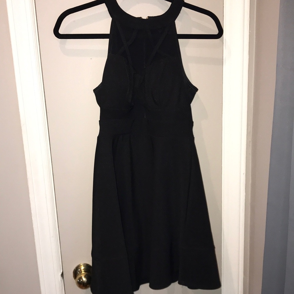 black dress